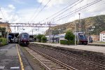 Hitachi "Rock" EMU's at Sestri Levante 